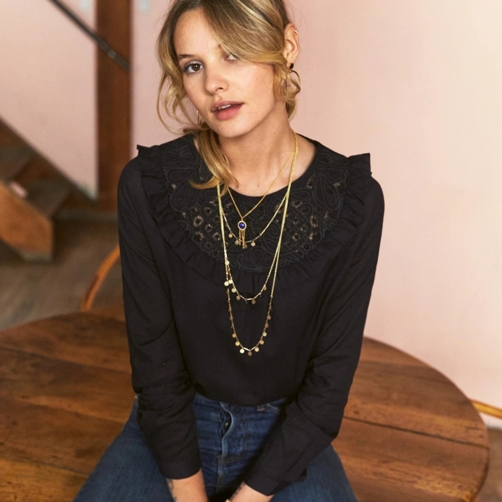 🎉🎉FLASH SALE🎉🎉Sezane Caitlin Blouse